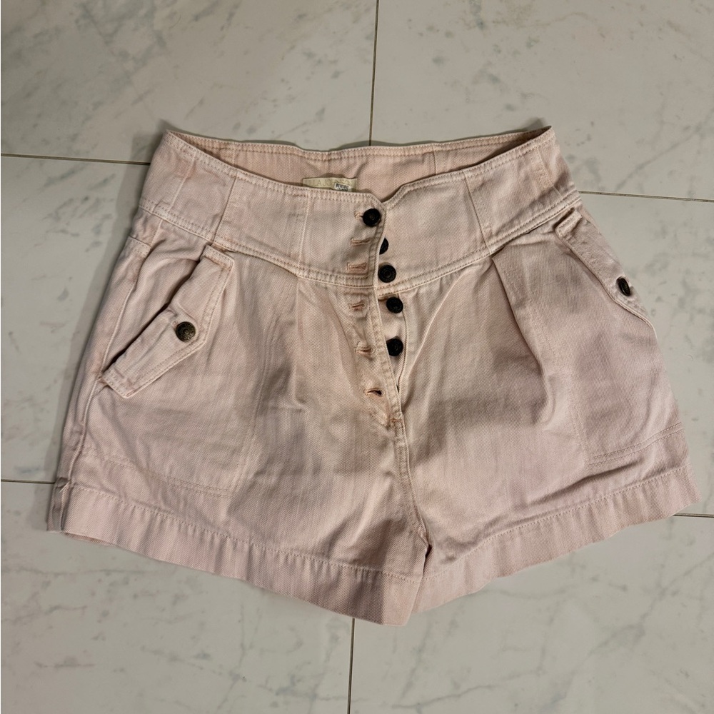 Julia Johnson (rent the runway) Blush Cargo Shorts